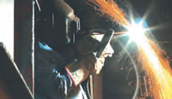 photograph of welder