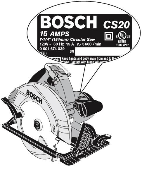 Picture of Recalled Circular Saw