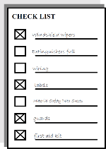 check list
