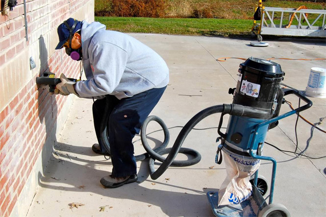 image of Bosch Grinder with LEV System