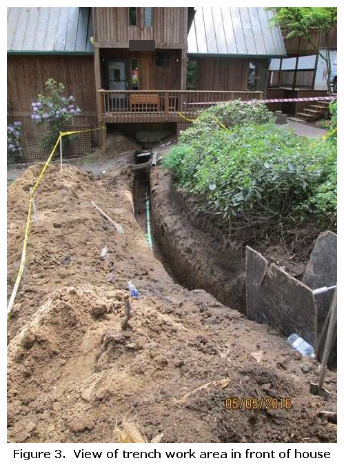 photo of responders preparing to install a trench box before starting rescue and recovery