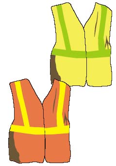 Illustration of vests